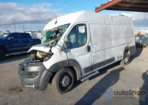 2023 Ram Promaster 3500 Cargo Van High Roof 159 Wb Ext z USA, uszkodzony, nr VIN 3C6MRVJG1PE583543